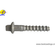 OEM Customized Rail Sleeper Screw for Railway Parts